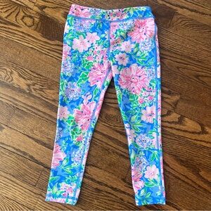 Lilly Pulitzer Girls Maia Leggings Size 4-5